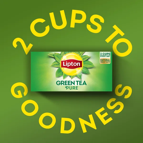 Lipton Green Tea Pure Envelope 50 Teabags (2)