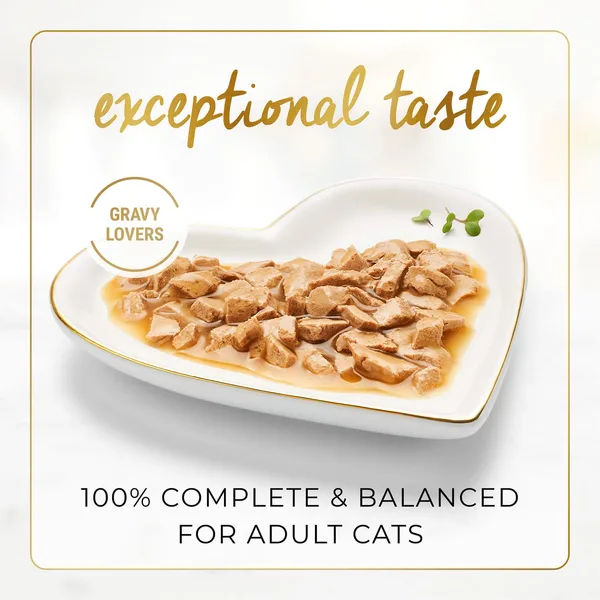 Purina Fancy Feast Gravy Lovers Ocean Whitefish & Tuna Feast In Sauteed Seafood Cat Food 85 g (2)