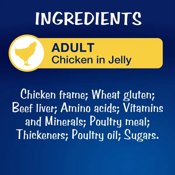 Purina Wet Cat Food Felix As Good As It Looks With Chicken in Jelly 85 g (9)