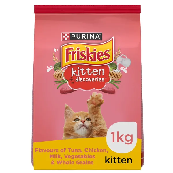 Purina Friskies Kitten Food Discovery Cat Food 1 kg (2)