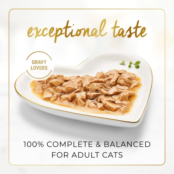 Purina Fancy Feast Gravy Chicken Feast in Grilled Chicken Flavour in Gravy Gourmet Cat Food 85 g (4)
