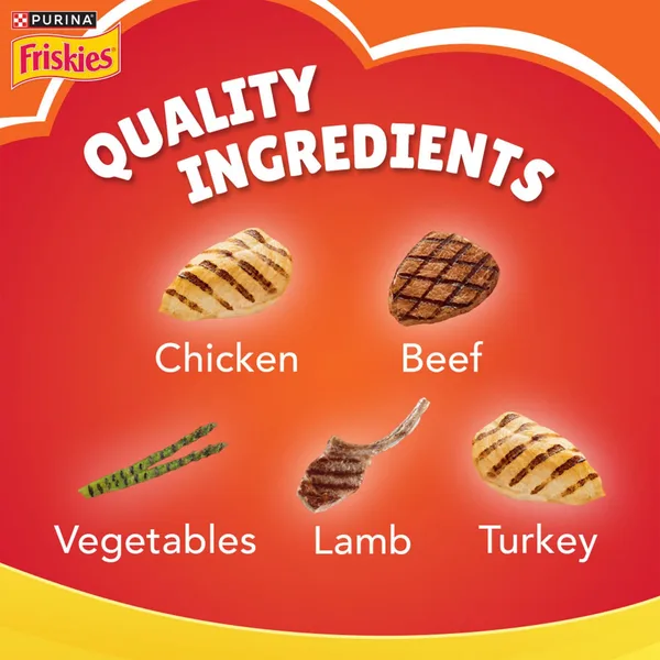 Purina Friskies Meaty Grill Cat Food 1 kg (4)