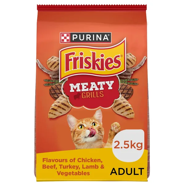 Purina Friskies Meaty Grill Cat Food 2.5 kg (2)