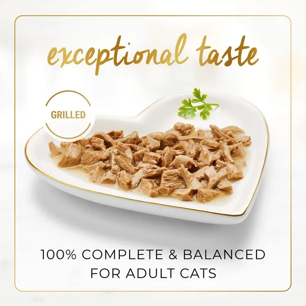 Purina Fancy Feast Grilled Salmon Feast In Gravy Cat Food 85 g (4)