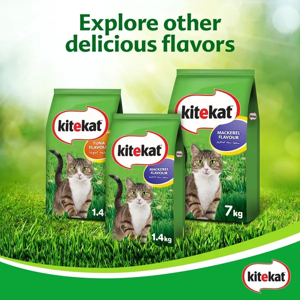 Kitekat Tuna Dry Cat Food 1.4 kg (5)