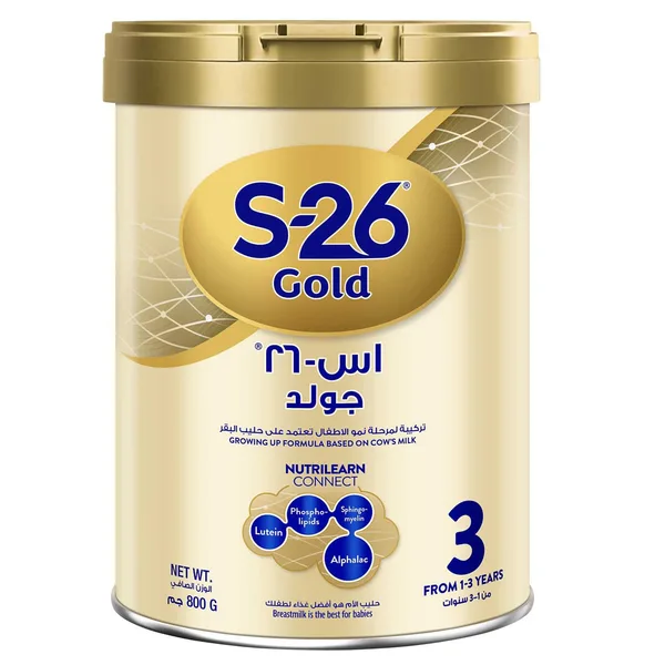 Nestle S-26 Gold Stage 3 Growing Up Formula From 1-3 Years 800 g (2)