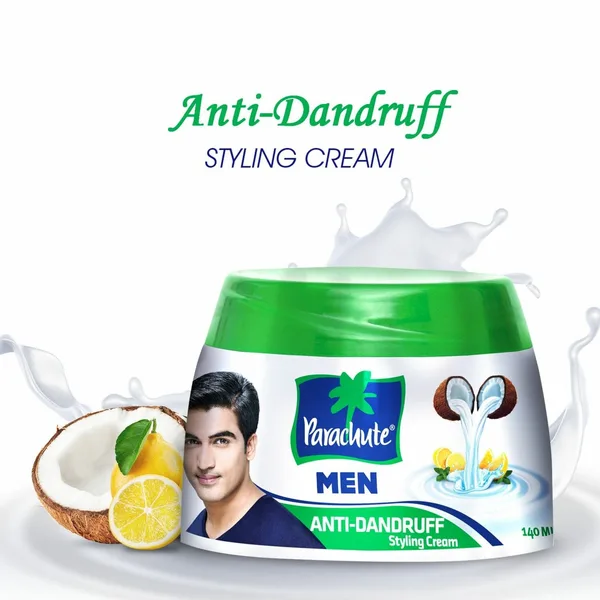 Parachute Anti Dandruff Styling Cream for Men 140 ml (2)