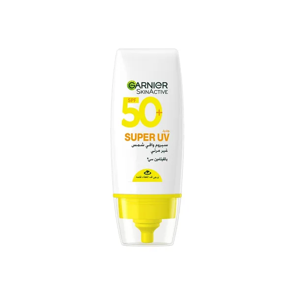 Garnier SkinActive Super UV Invisible Serum Sunscreen Vitamin C SPF50+ 30 ml (2)