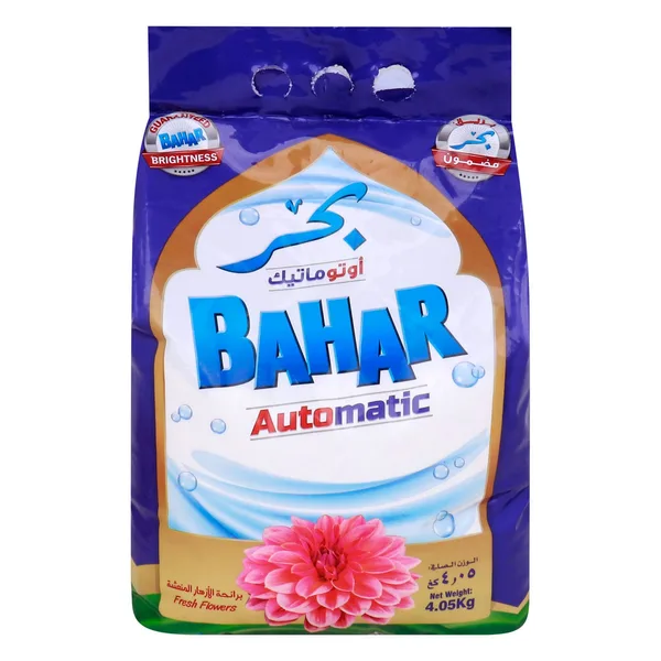 Bahar Automatic Washing Powder Fresh Flowers 4.05 Kg