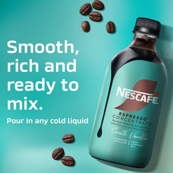 Nescafe Espresso Concentrate Smooth Vanilla 500 ml (6)