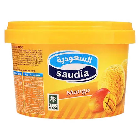 Saudia Mango Ice Cream 500ml